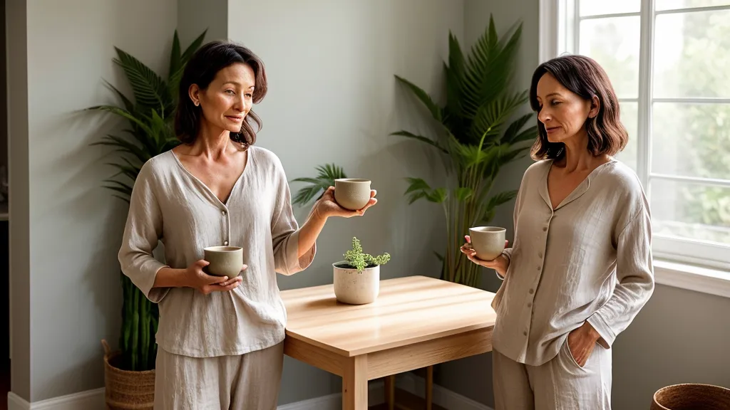 Employée de bureau qui souffle entre deux tâches, ergonomie de bureau et bien-être au travail au quotidien