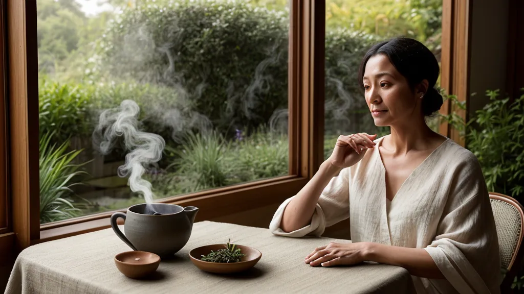 Bouteille d'eau fraîche sur un bureau, geste simple pour retrouver une concentration naturelle malgré le brouillard mental